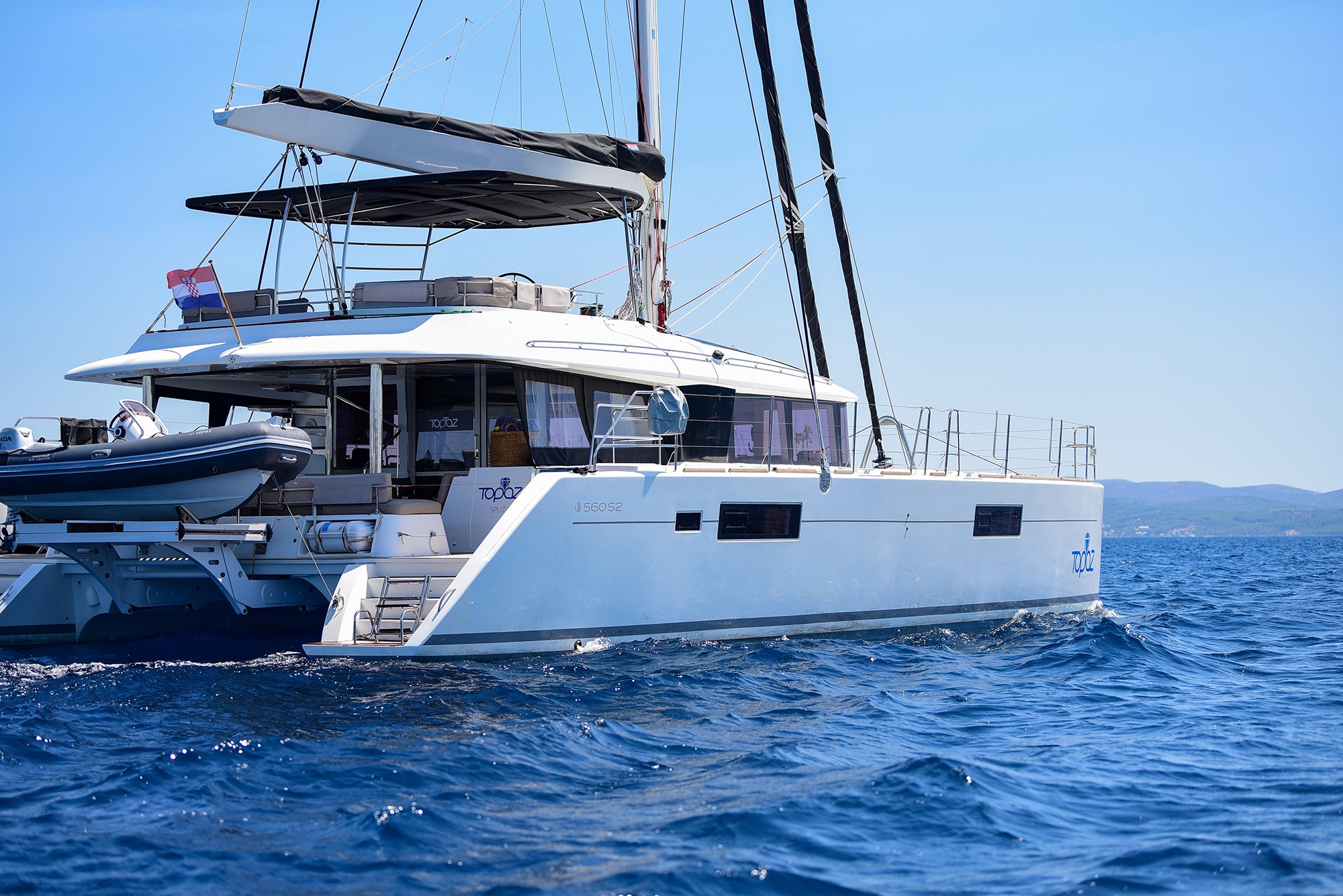 Lagoon 560, Topaz | Yachtcharter Kroatien