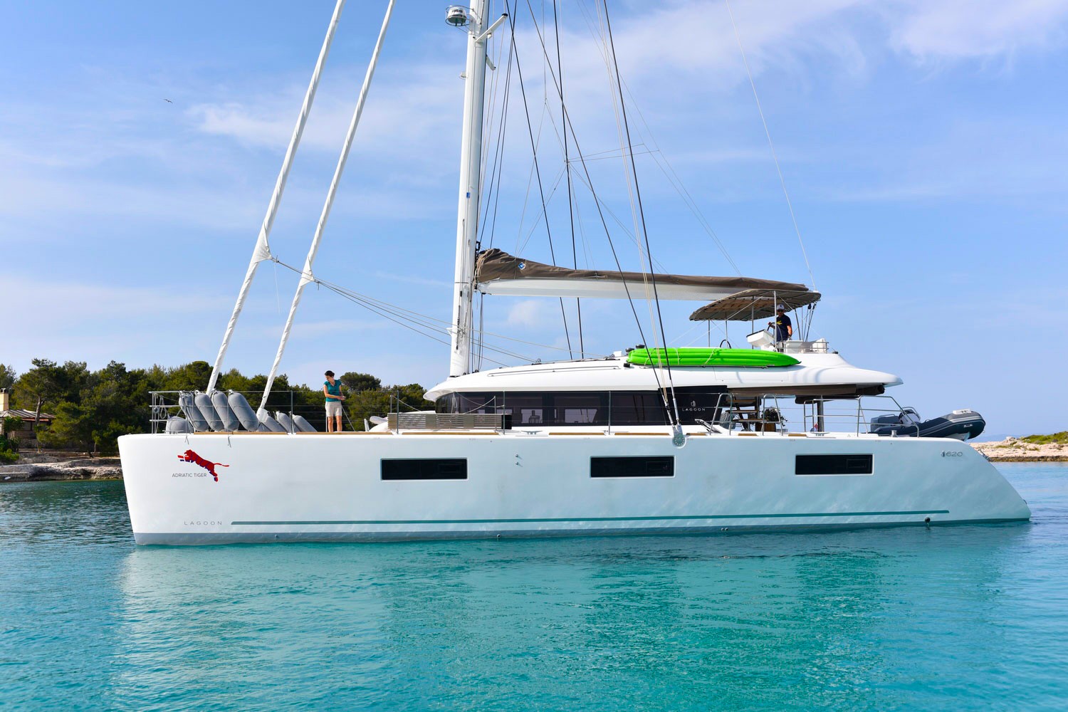 Lagoon 620, Adriatic Tiger | Yacht Charter Croatia