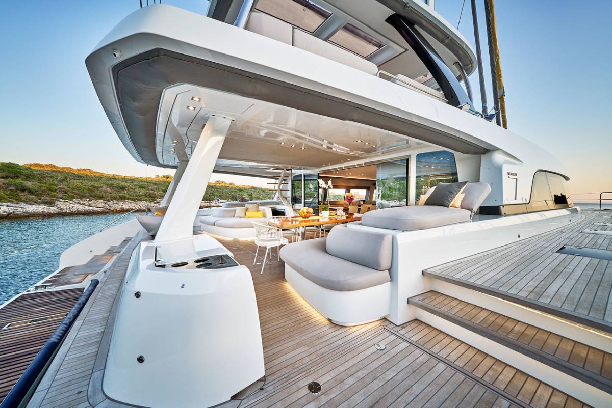 Lagoon 77, Adriatic Dragon | Yacht Charter Croatia