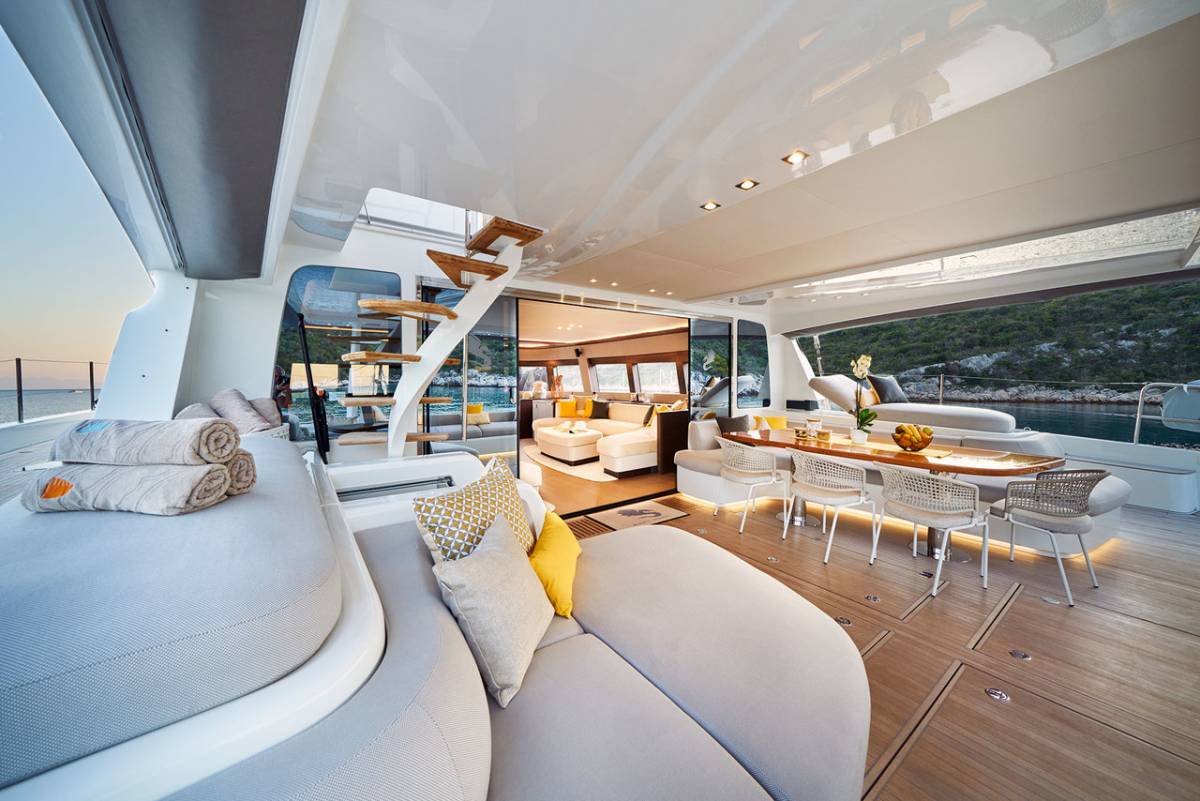 Lagoon 77, Adriatic Dragon | Yacht Charter Croatia