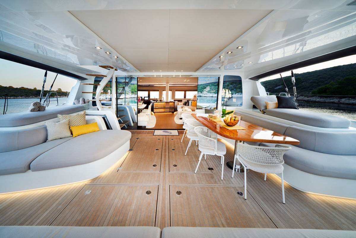 Lagoon 77, Adriatic Dragon | Yacht Charter Croatia