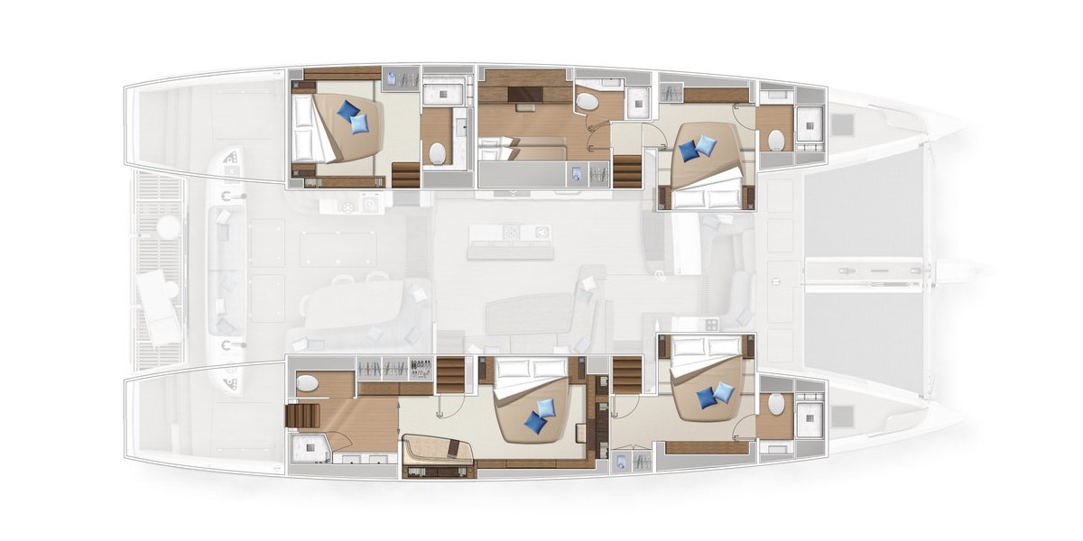 Lagoon Sixty 5, Amada Mia - CREWED | Yacht Charter Croatia