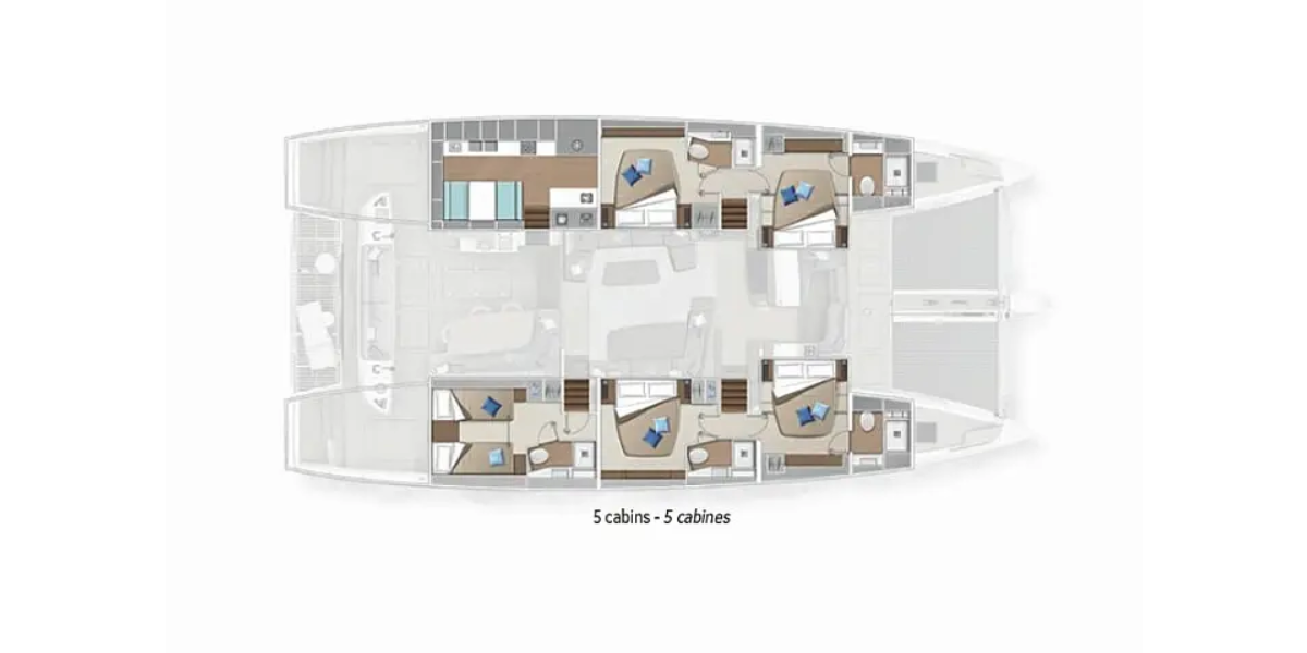Lagoon Sixty 5, Seaductive Orca | Yacht Charter Croatia