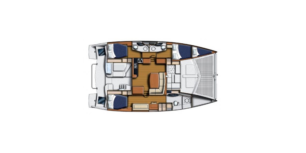 Leopard 45, Manaphy | Yacht Charter Croatia