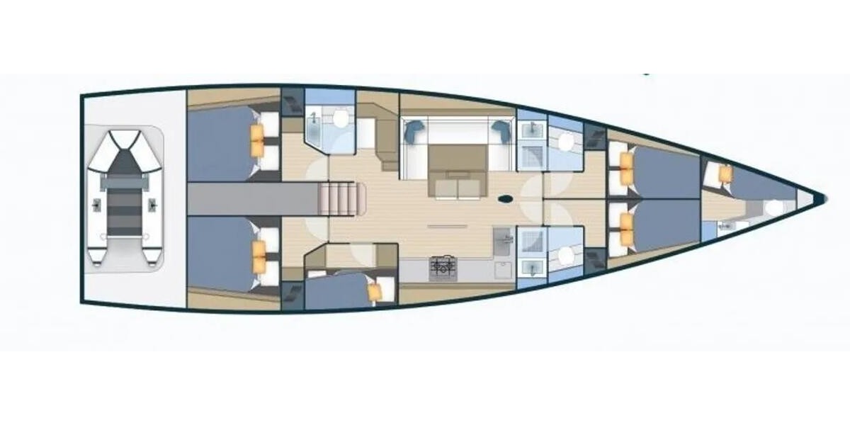 More 55, Solid White | Yacht Charter Croatia