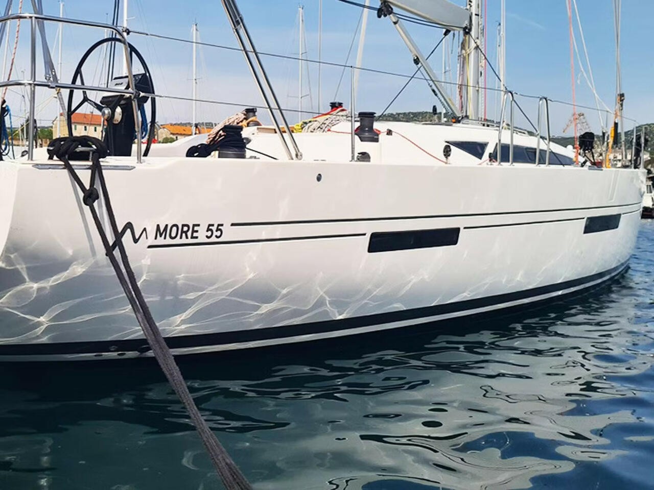 More 55, Solid White | Yacht Charter Croatia