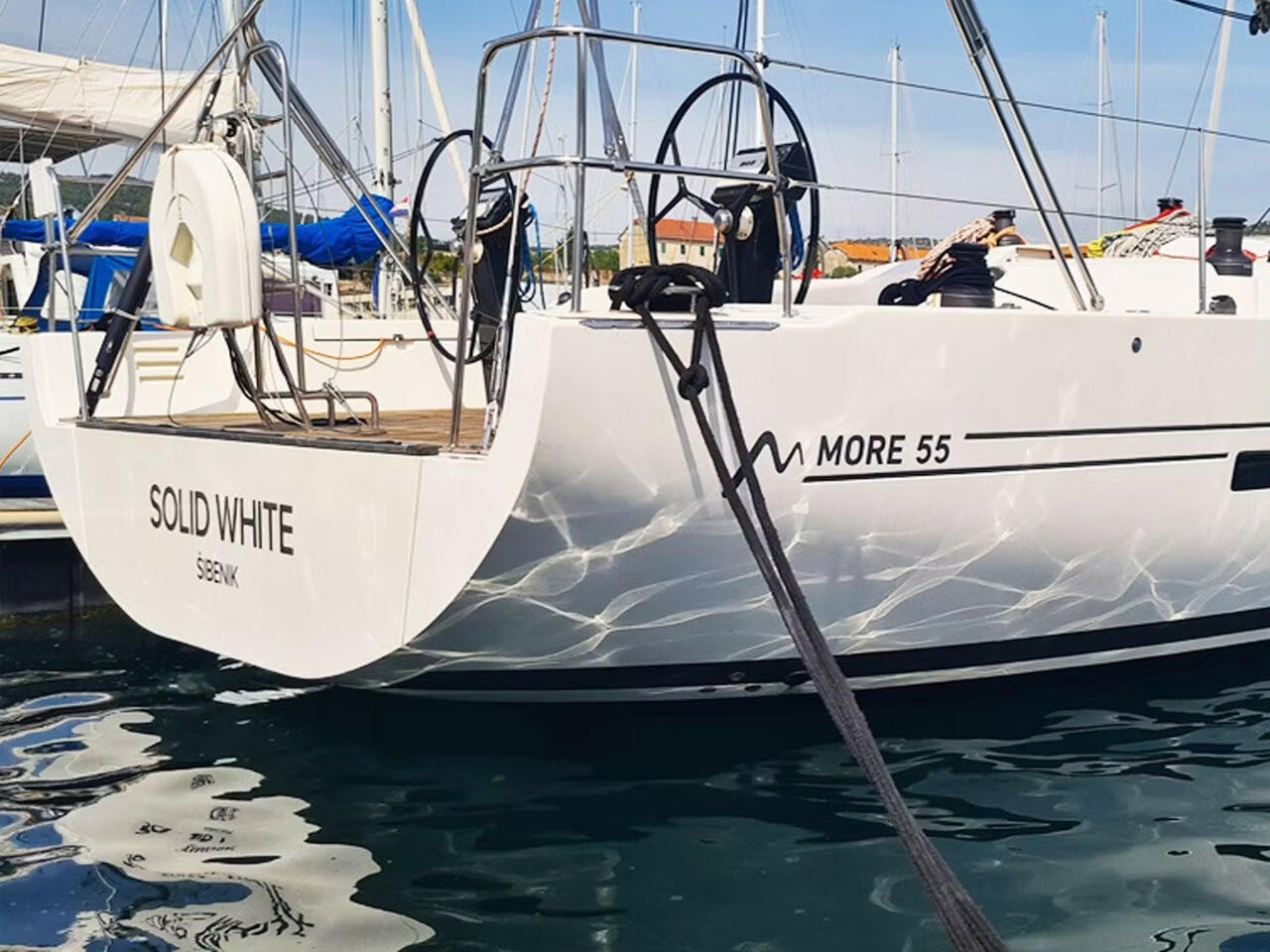 More 55, Solid White | Yacht Charter Croatia