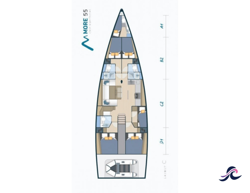 More 55, Dora | Yacht Charter Croatia