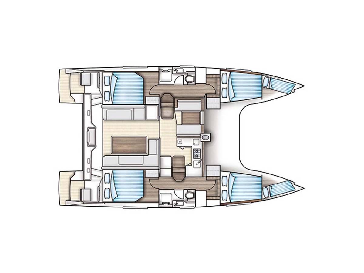 Nautitech 40 Open, Kalea | Yacht Charter Croatia