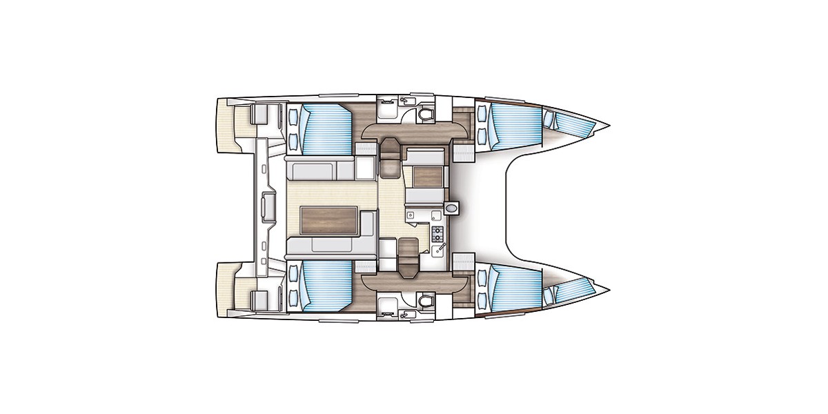 Nautitech 40 Open, Jangada | Yacht Charter Croatia