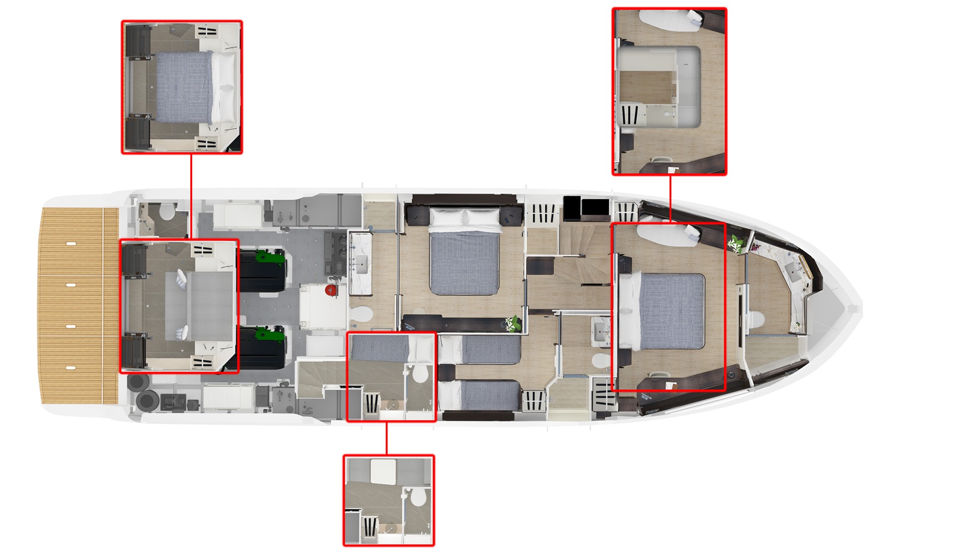 Navetta 64, Knitewear.Club 3 | Yacht Charter Croatia