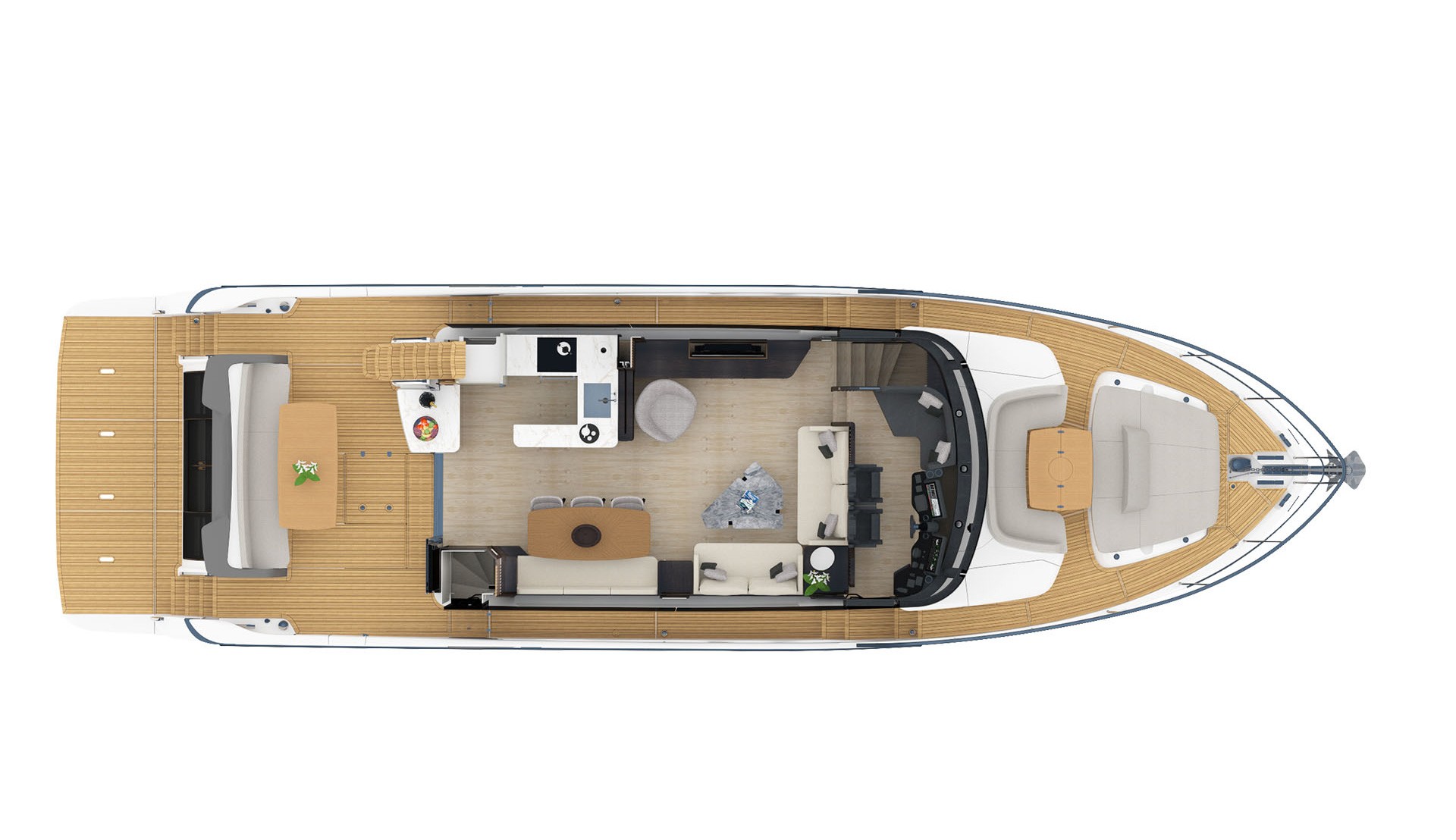 Navetta 64, Knitewear.Club 3 | Yacht Charter Croatia