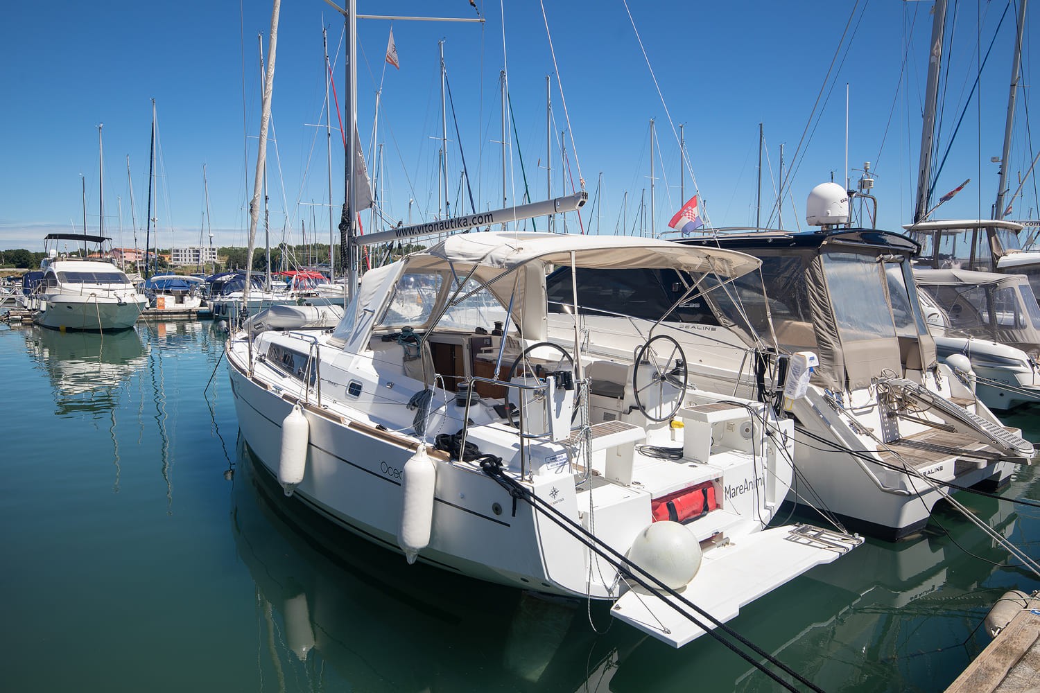 Oceanis 35, Mare Animi | Yachtcharter Kroatien
