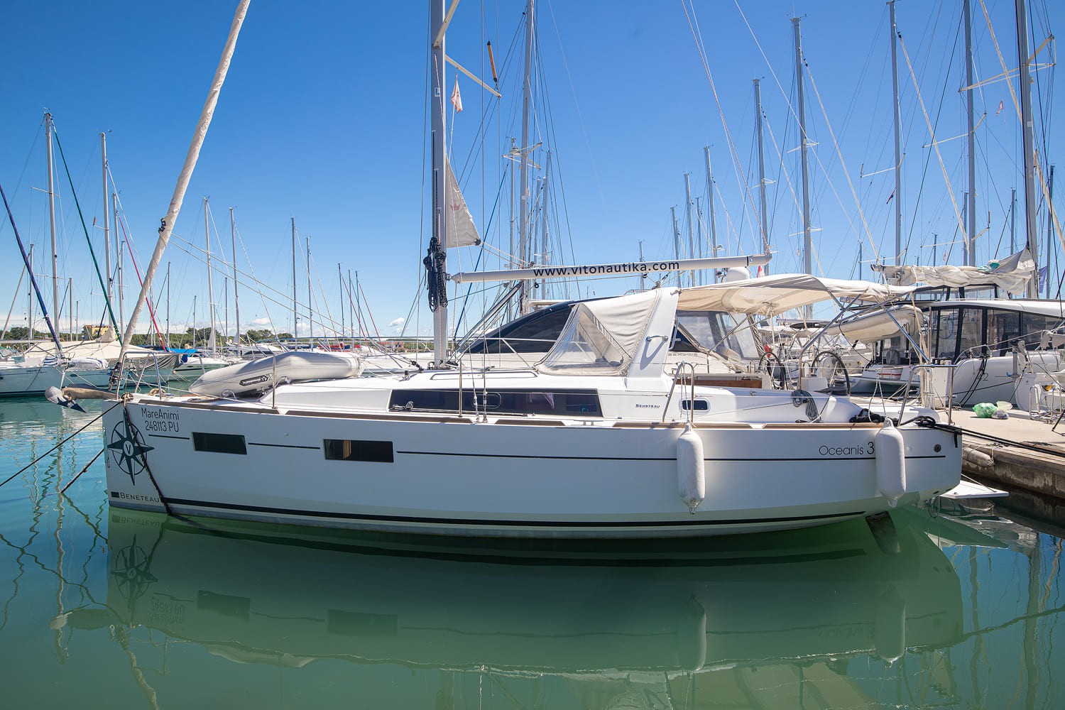 Oceanis 35, Mare Animi | Yachtcharter Kroatien