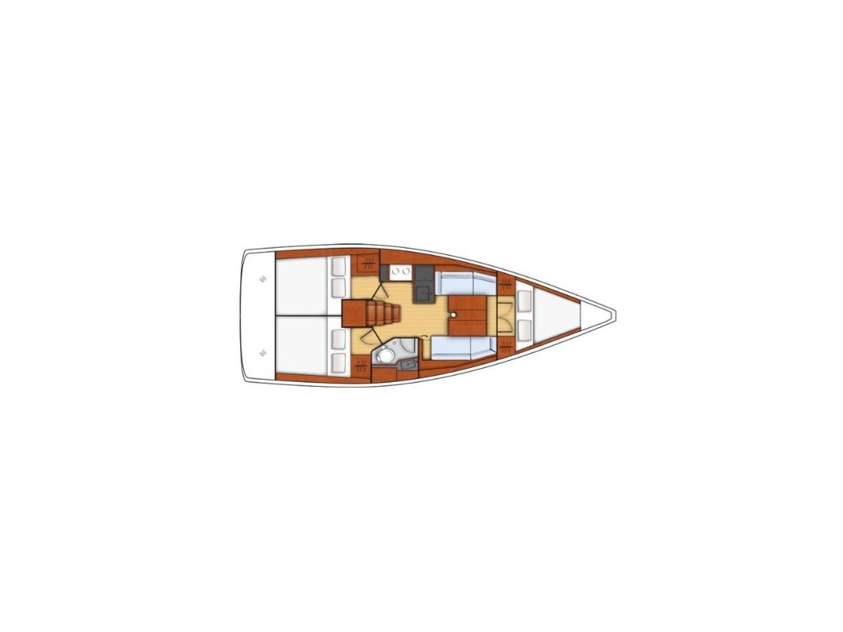 Oceanis 35.1, Aquarius | Yachtcharter Kroatien