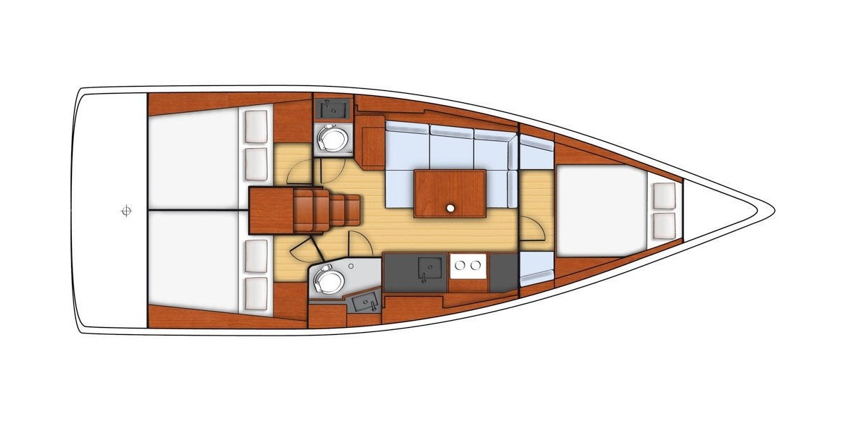 Oceanis 38, One | Yacht Charter Croatia