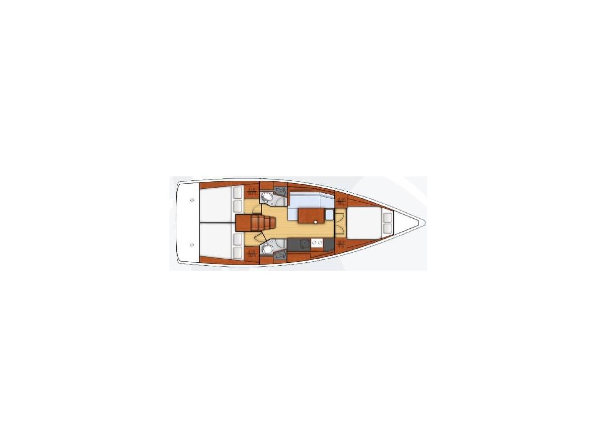 Oceanis 38, Rusalka | Yacht Charter Croatia