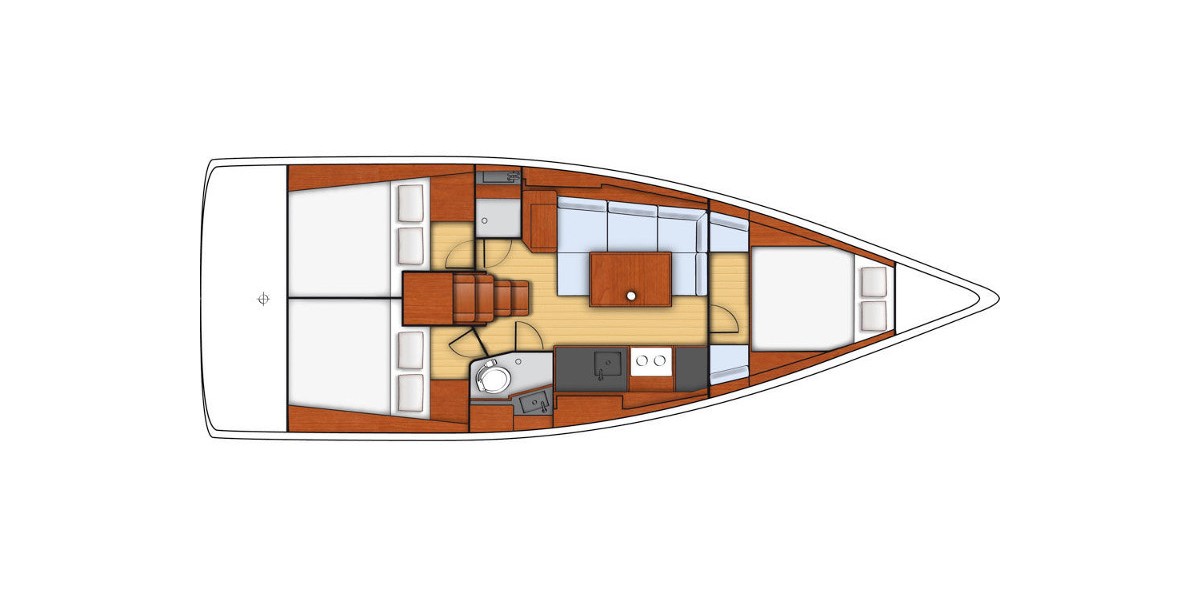 Oceanis 38, Martine | Yacht Charter Croatia