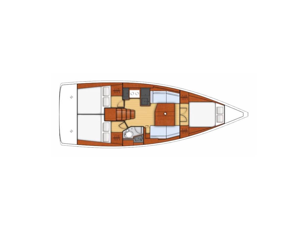 Oceanis 38.1, Angel07 | Yacht Charter Croatia