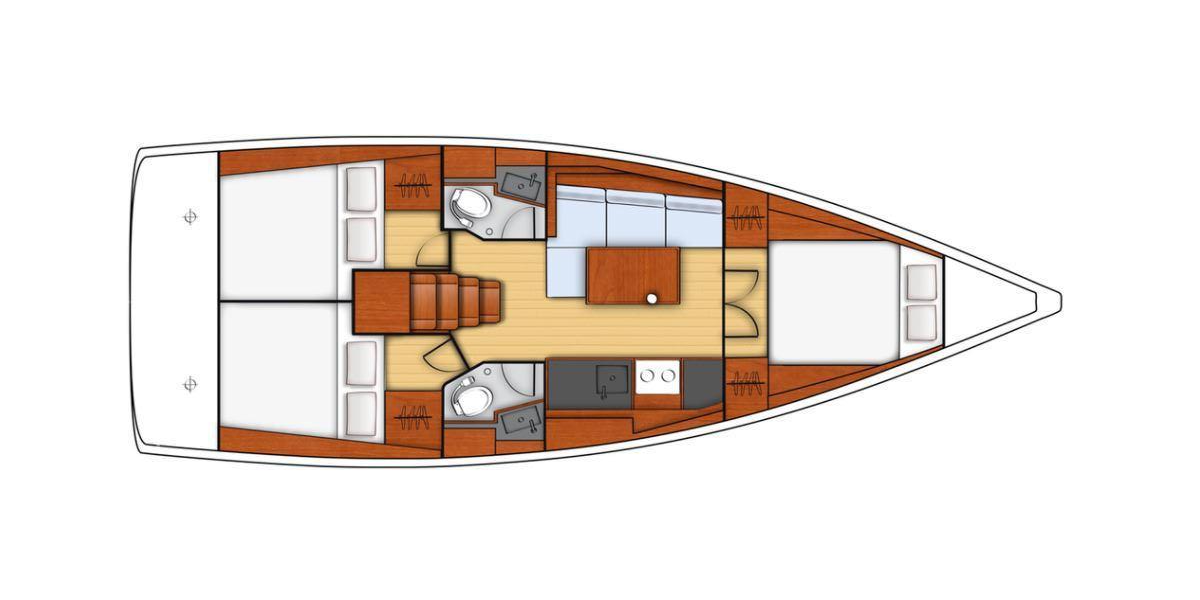 Oceanis 38.1, Mare Nostrum II | Yacht Charter Croatia