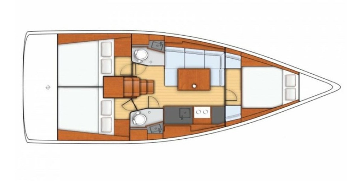 Oceanis 38.1, Bellagio | Yacht Charter Croatia
