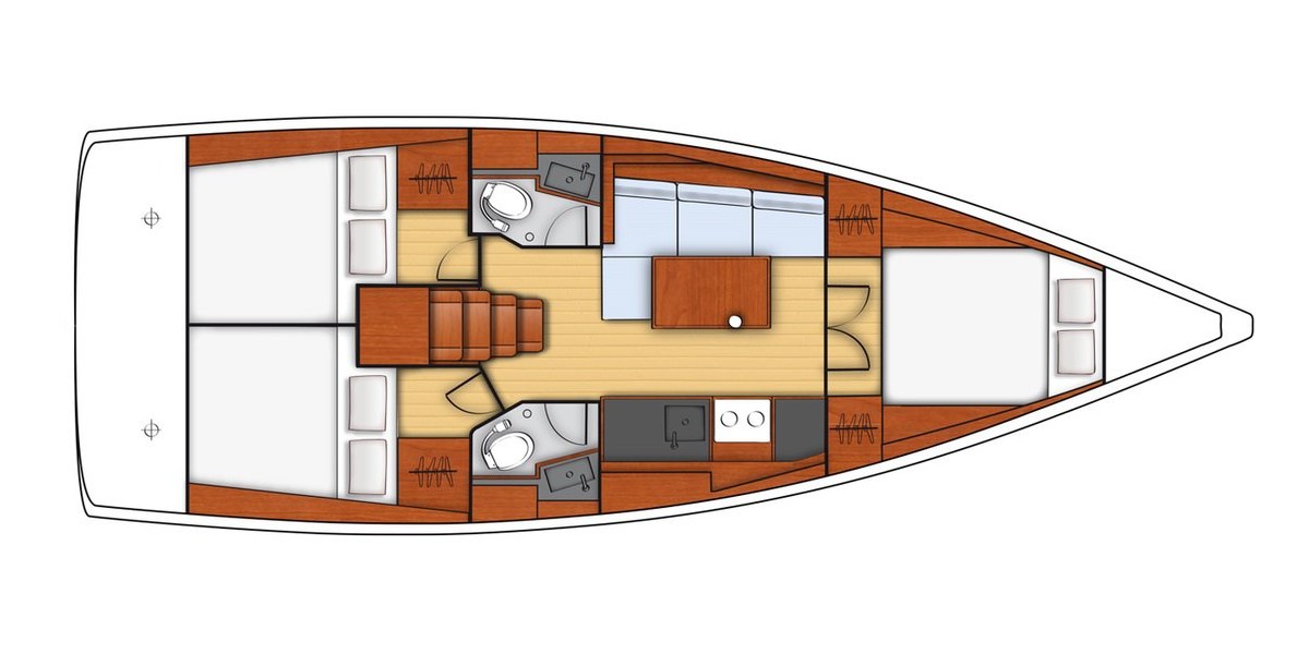 Oceanis 38.1, Jana | Yacht Charter Croatia