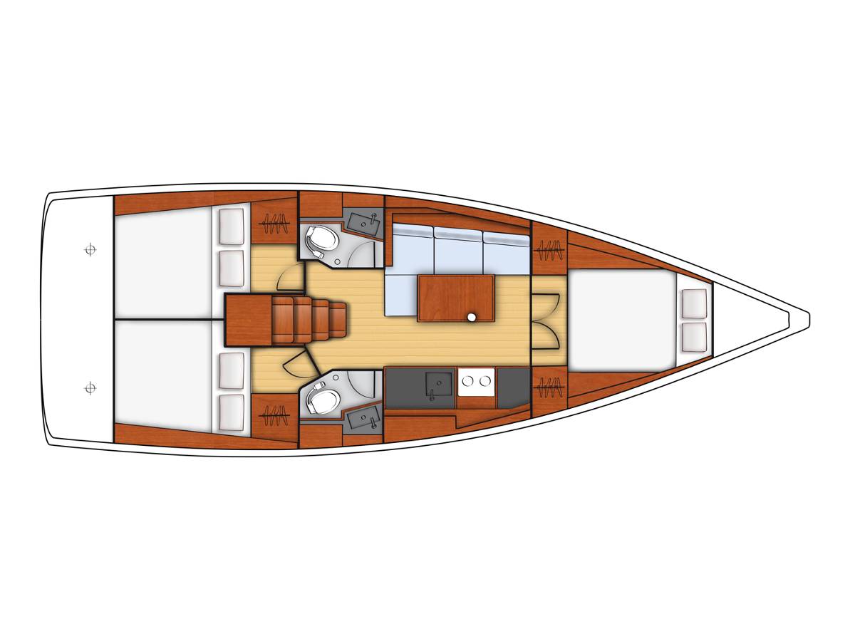 Oceanis 38.1, Bellona | Yacht Charter Croatia