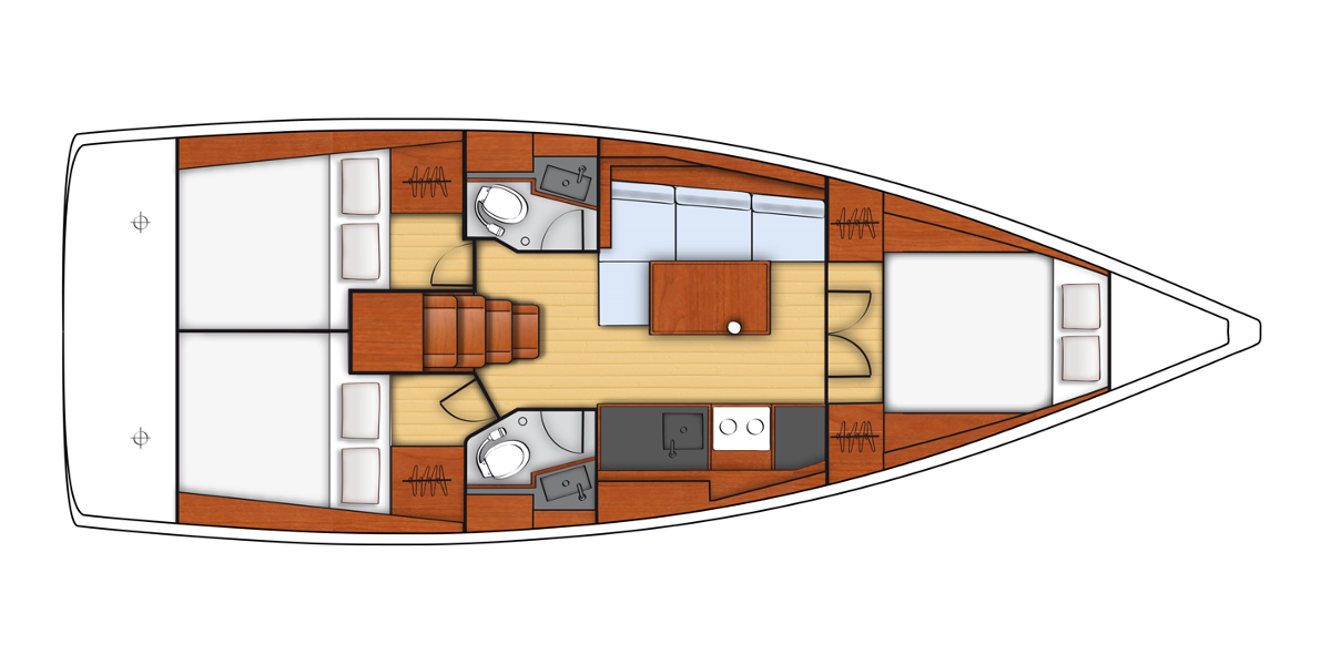 Oceanis 38.1, Bellona | Yacht Charter Croatia