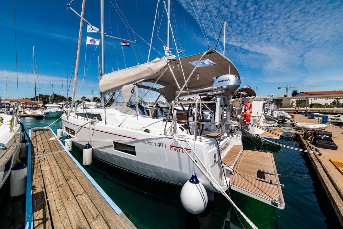Oceanis 40.1, Poseidon | Yacht Charter Croatia