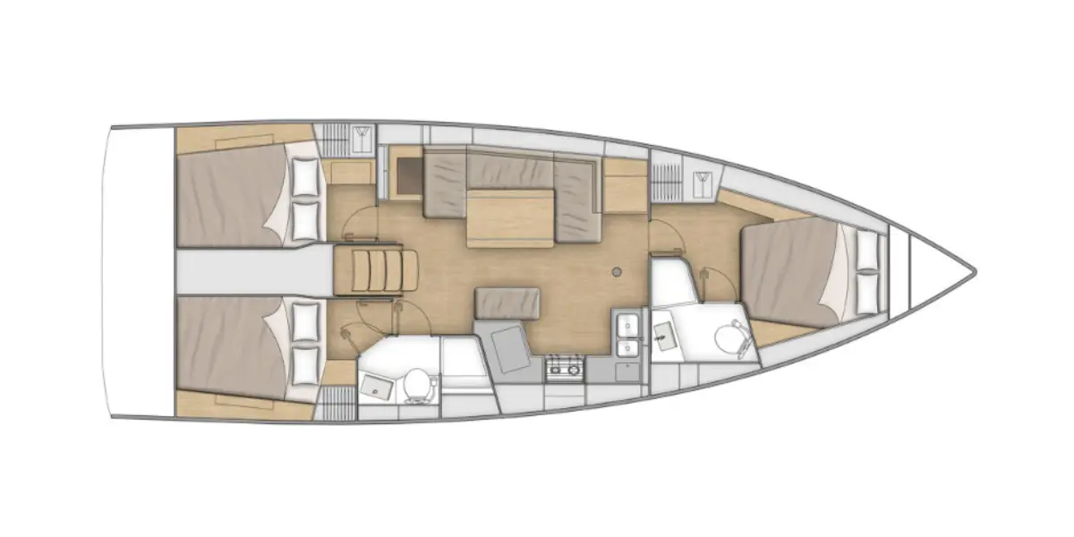 Oceanis 40.1, Eylin | Yacht Charter Croatia