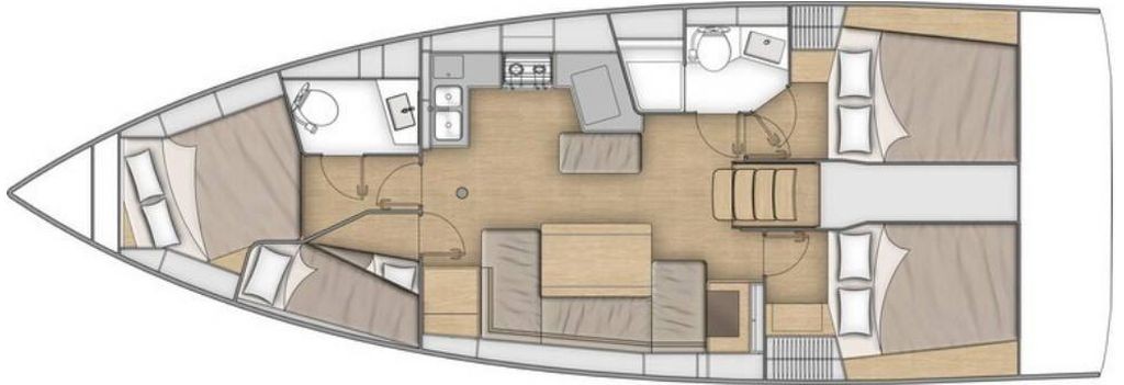 Oceanis 40.1, Dream Weaver | Yacht Charter Croatia