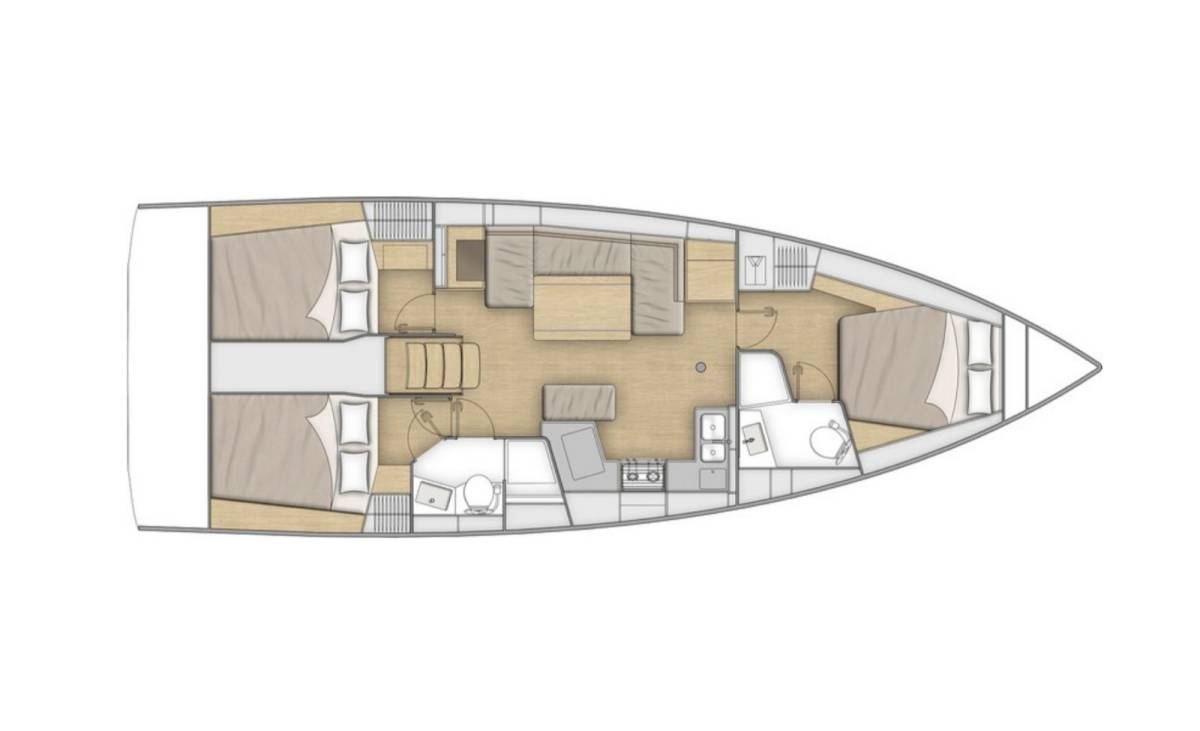 Oceanis 40.1, Kobe | Noleggio di Yacht Croazia