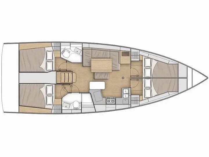 Oceanis 40.1, Albius | Yacht Charter Croatia