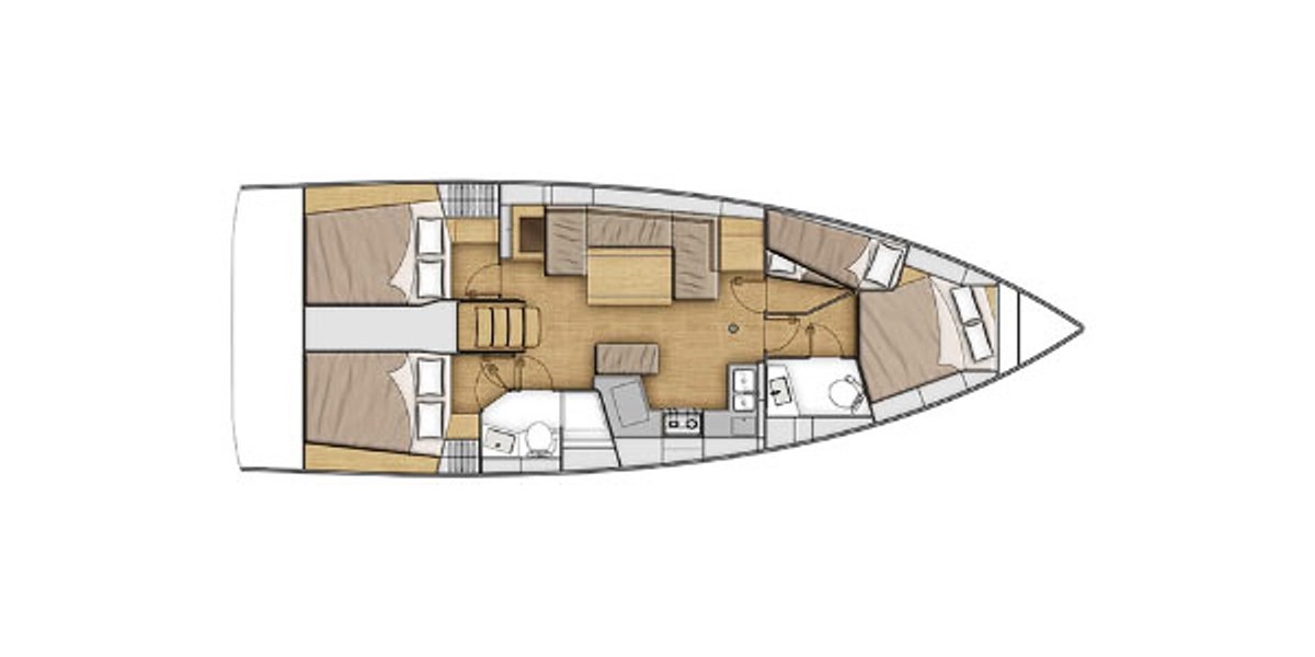 Oceanis 40.1, Bolero | Yacht Charter Croatia