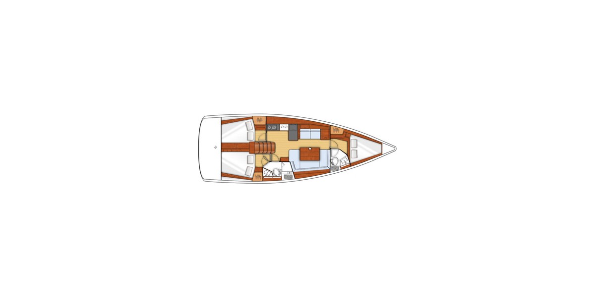 Oceanis 41, Hope | Yacht Charter Croatia