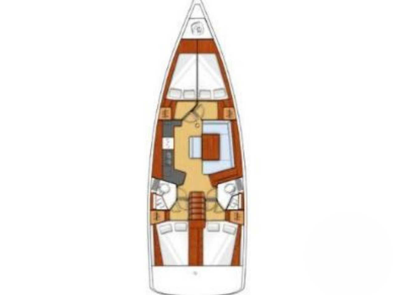 Oceanis 45, Nesi 2 | Yacht Charter Croatia