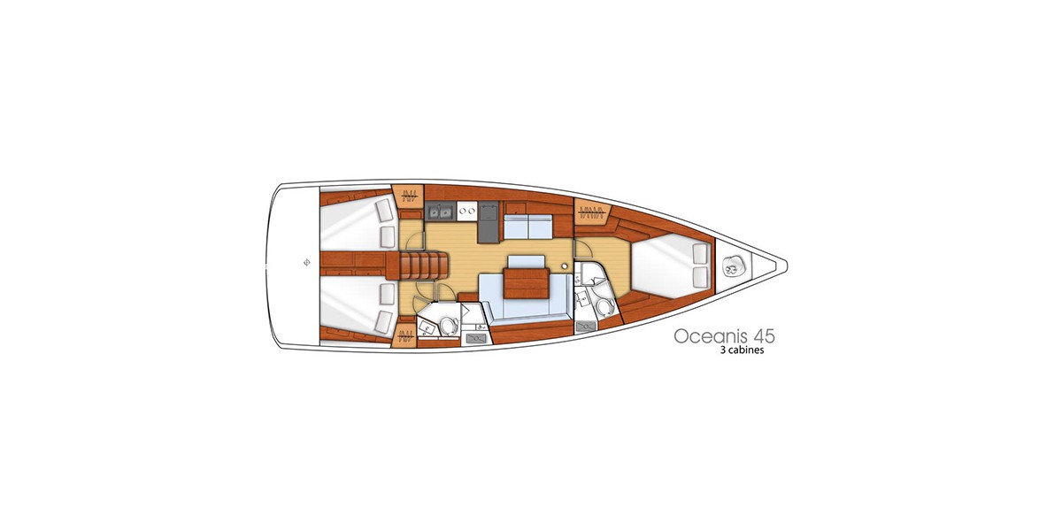 Oceanis 45, Barbarella | Yacht Charter Croatia