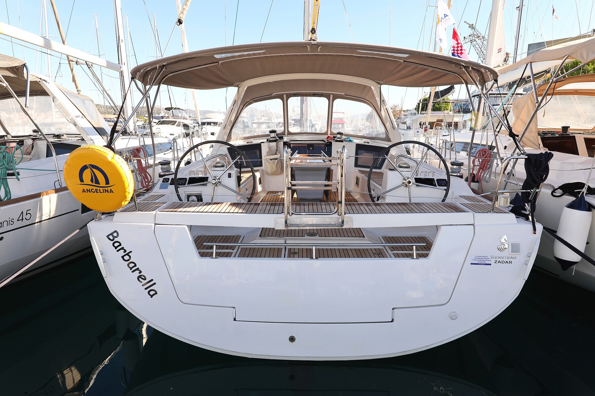 Oceanis 45, Barbarella | Yacht Charter Croatia