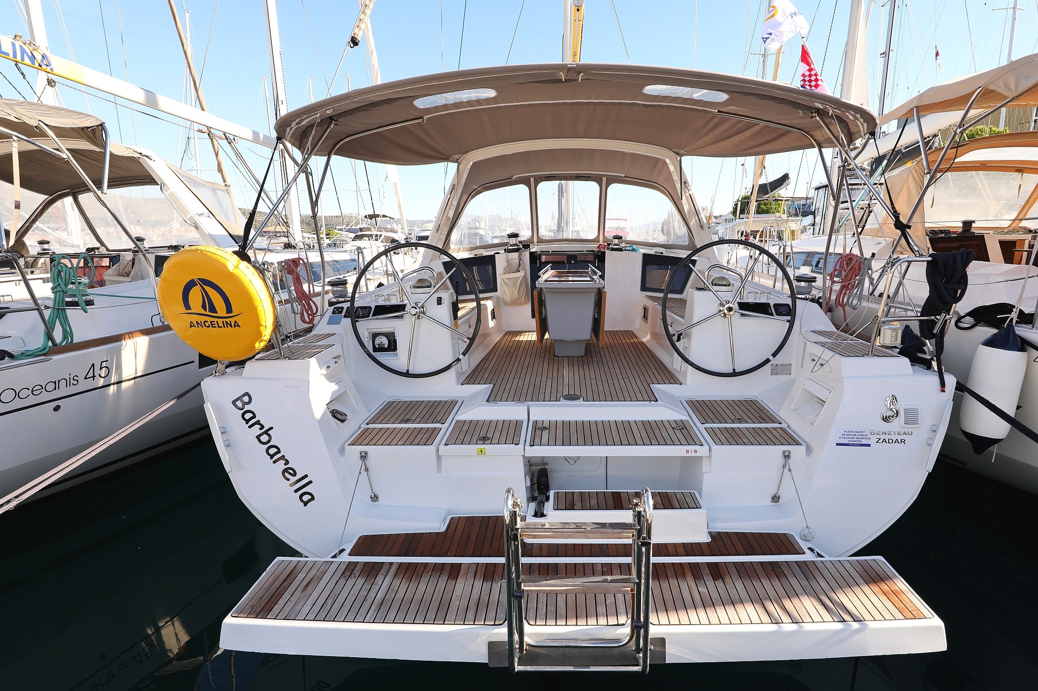 Oceanis 45, Barbarella | Yacht Charter Croatia