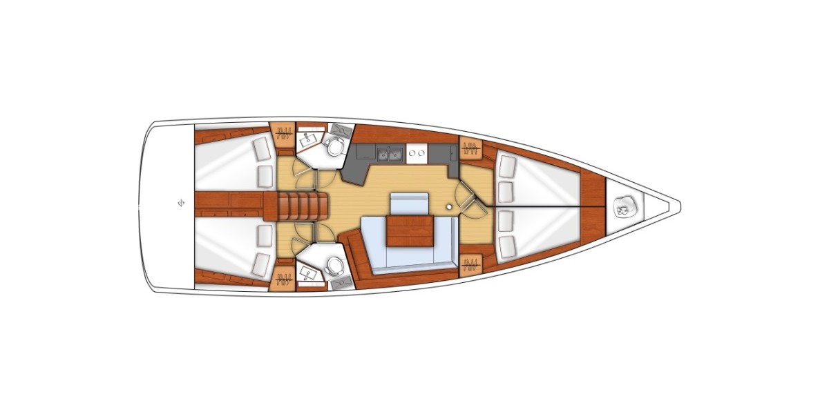 Oceanis 45, Golden Dreams | Yacht Charter Croatia