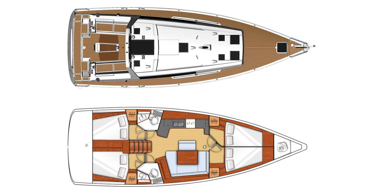 Oceanis 45, Neška II | Yacht Charter Croatia