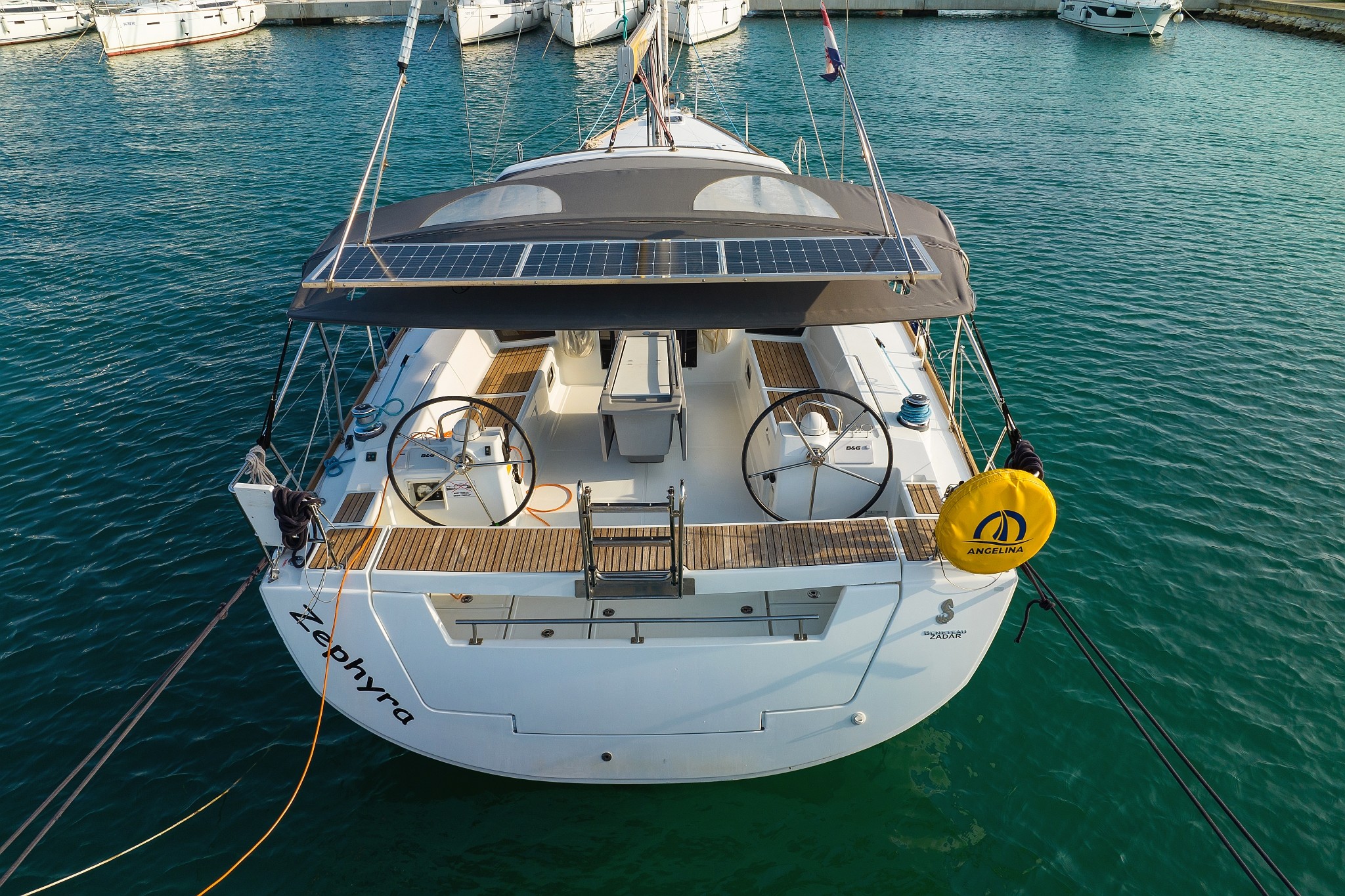 Oceanis 45, Zephyra | Yacht Charter Croatia
