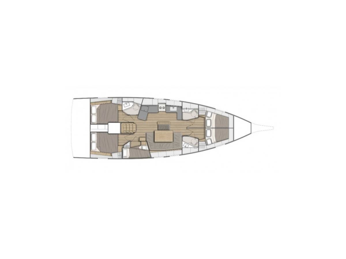 Oceanis 46.1, Rocket | Yacht Charter Croatia