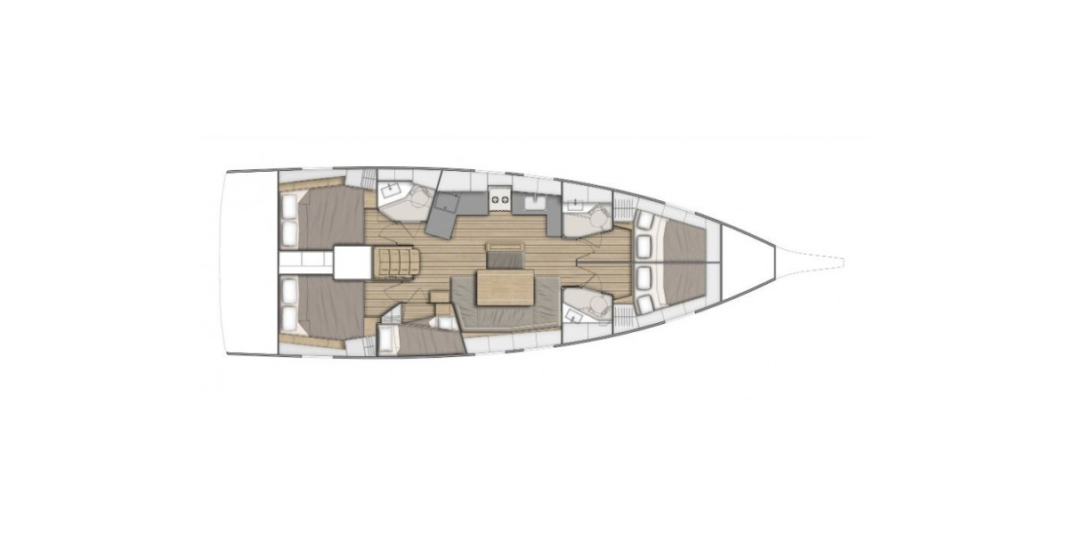 Oceanis 46.1, Rocket | Yacht Charter Croatia