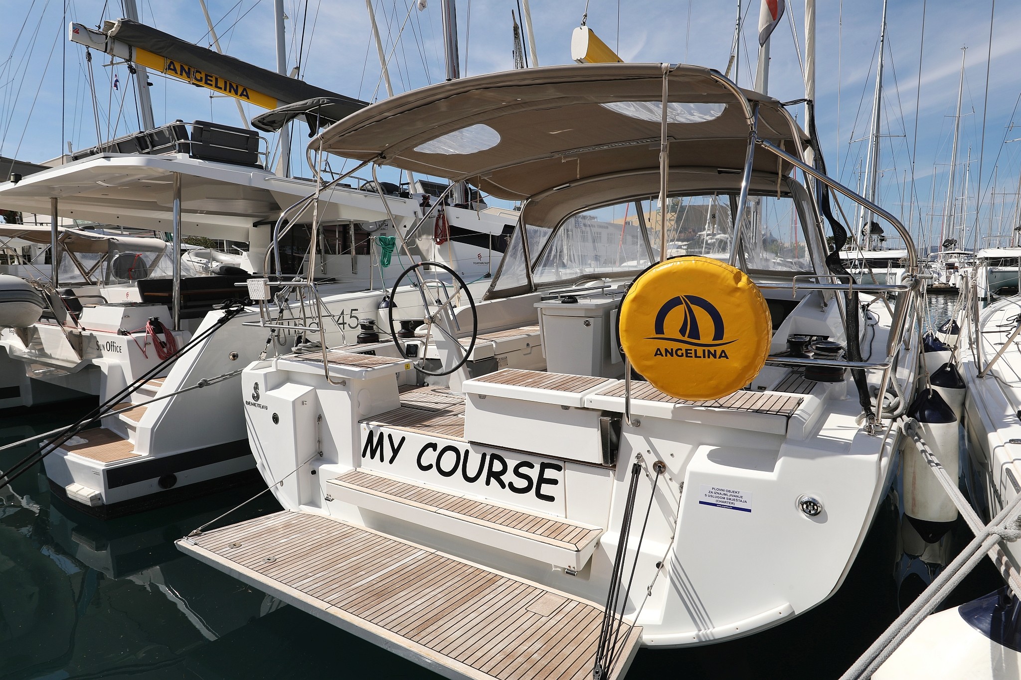 Oceanis 46.1, My Course | Yacht Charter Croatia