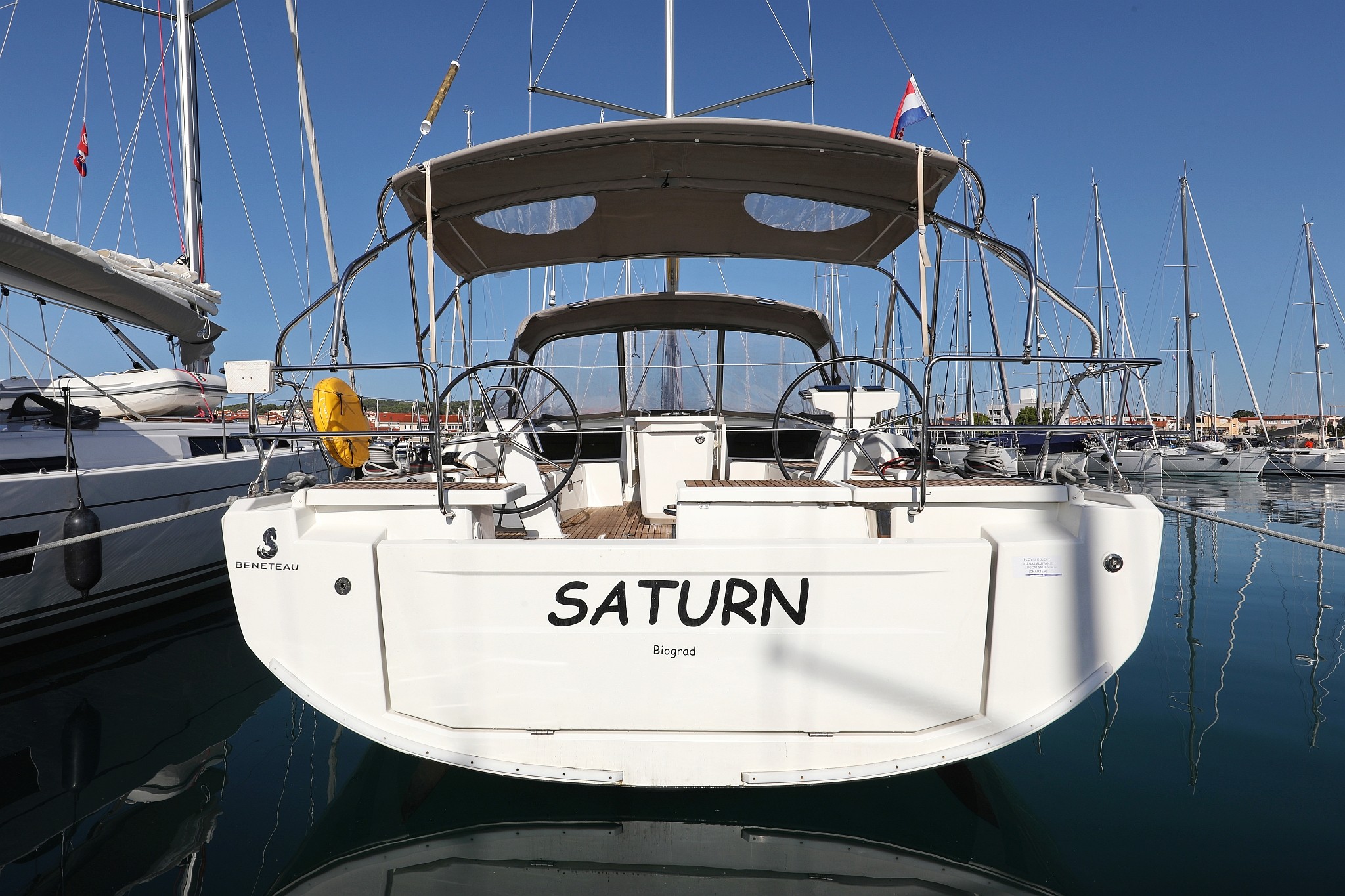 Oceanis 46.1, Saturn | Yacht Charter Croatia
