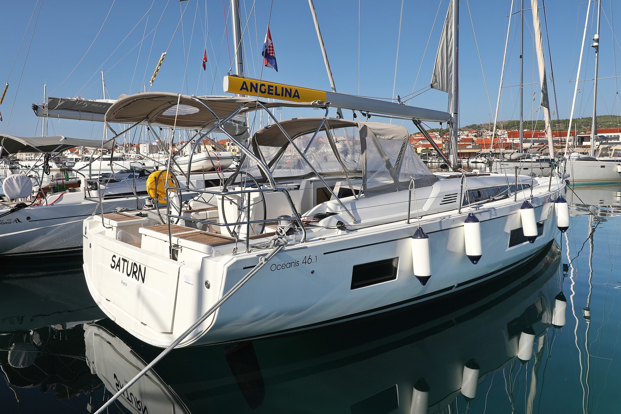 Oceanis 46.1, Saturn | Yacht Charter Croatia