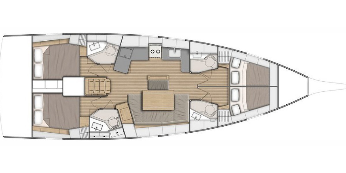 Oceanis 46.1, Arabella | Yacht Charter Croatia