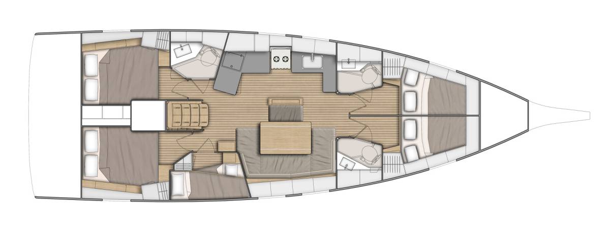 Oceanis 46.1, Summer Spirit | Yacht Charter Croatia