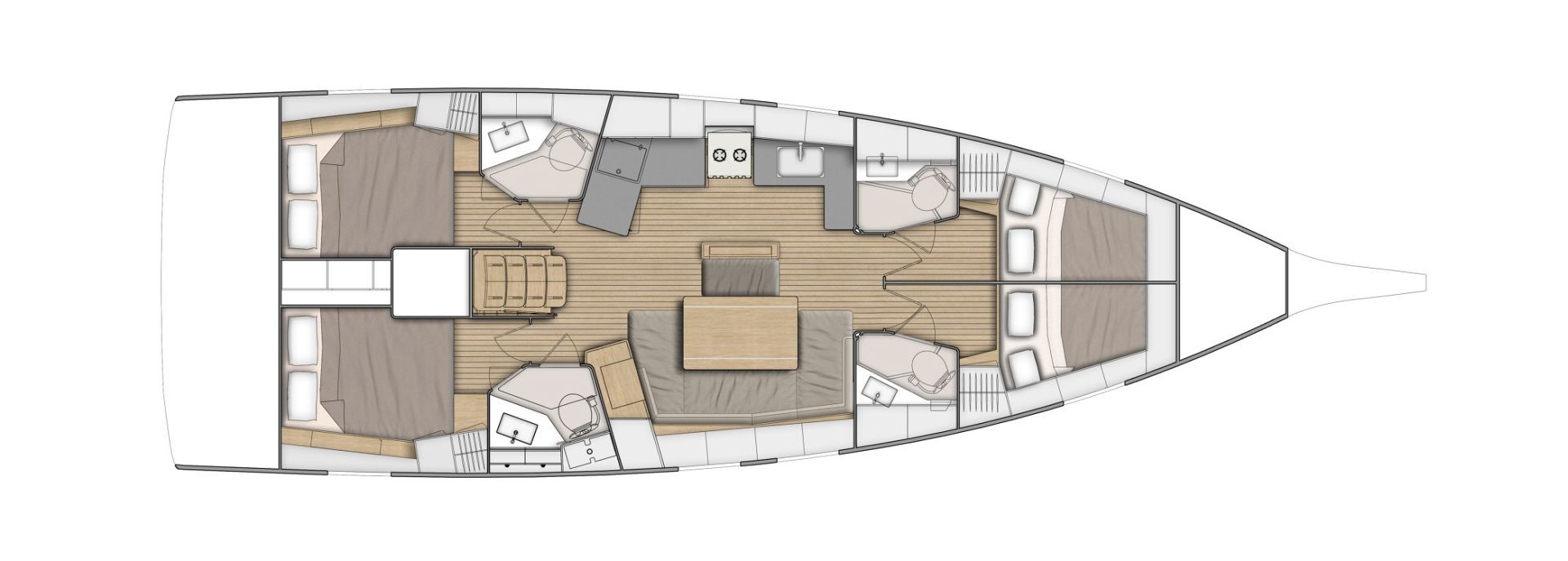 Oceanis 46.1, First Kiss | Yacht Charter Croatia
